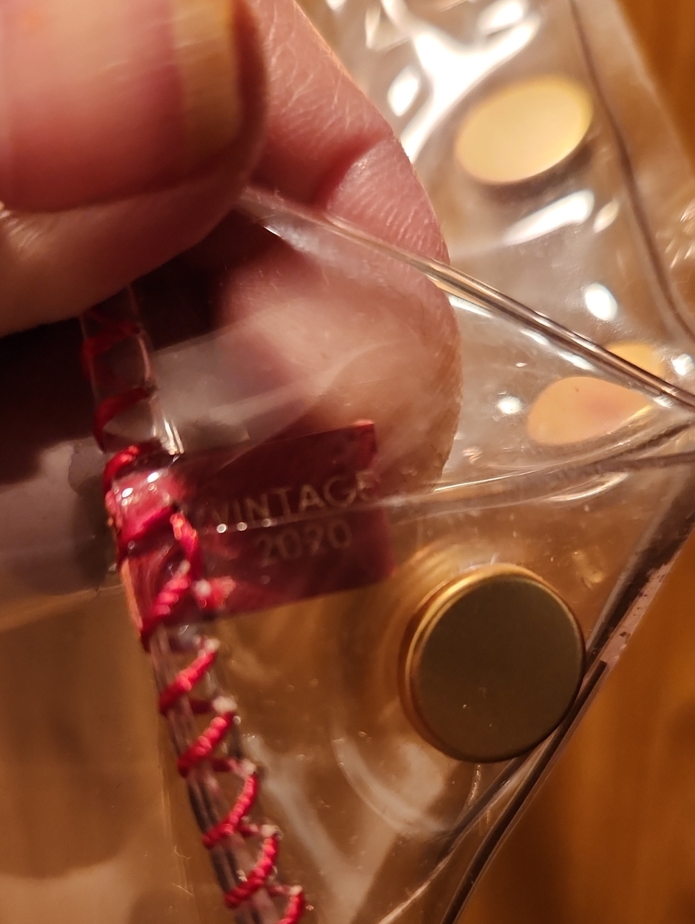 Hammitt Perry Clear Pewter With Brushed Gold Hardware. - Picture 4 of 5